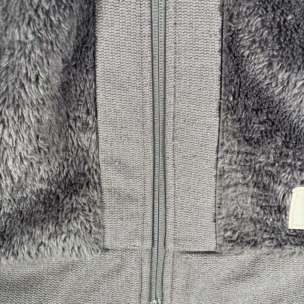 The North‎ Face Furry Fleece Vest Women’s Size S Full Zip Grey Camping Jogging - Picture 11 of 16